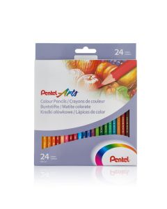 Pentel Set 24 Kleurpotloden CB8-24