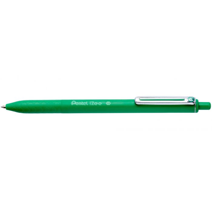 Pentel iZee BXC470-W Ballpoint Pen, 4 Colours, Low Viscosity, Black