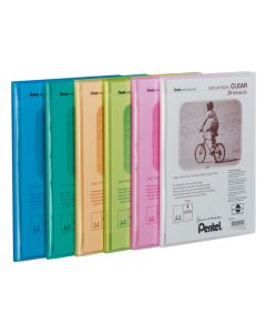 Pentel Displaybook Clear 20 Orange