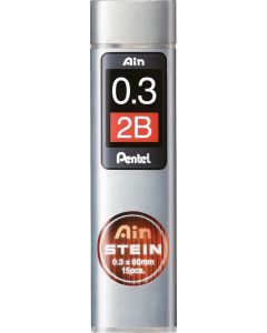 Pentel Kok met 15 Stiften 0,3 2B