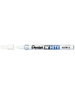 Pentel Merkpen Wit 100W-Small